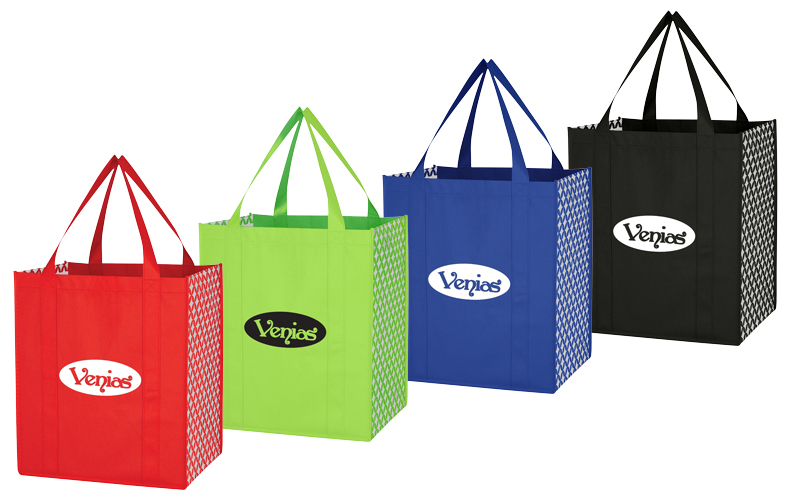 Diamond Pattern Tote Bag Diamond Pattern Tote Bag